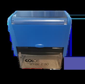 Duża Pieczątka Colop Printer C50 - 69x30 mm, 8 linii tekstu | serwiswrybnej.pl Duża Pieczątka Colop Printer C50 o rozmiarze 69x30 mm, mieszcząca 8 linii tekstu dostępna na serwiswrybnej.pl