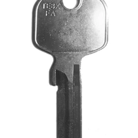 Zdjęcie produktu Klucz mieszkaniowy TE 8X FA z kategorii Klucze mieszkaniowe typ Nacinane