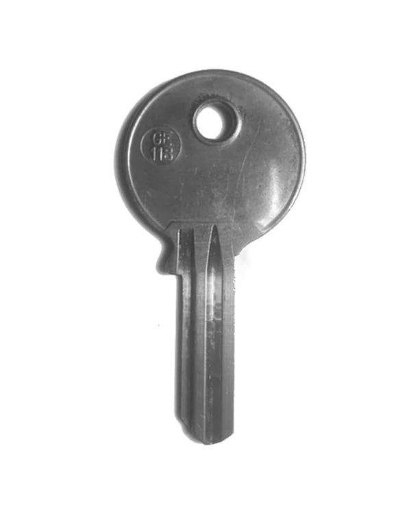 Zdjęcie produktu Klucz mieszkaniowy CE 118 z kategorii Klucze mieszkaniowe typ Nacinane małe