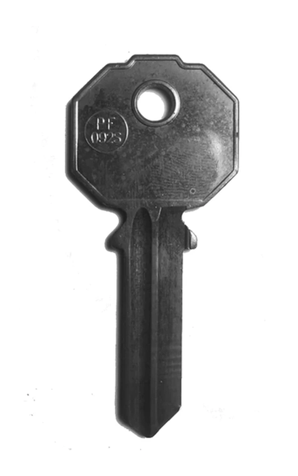 Zdjęcie produktu Klucz mieszkaniowy PF 092S z kategorii Klucze mieszkaniowe typ Nacinance wielorowkowe