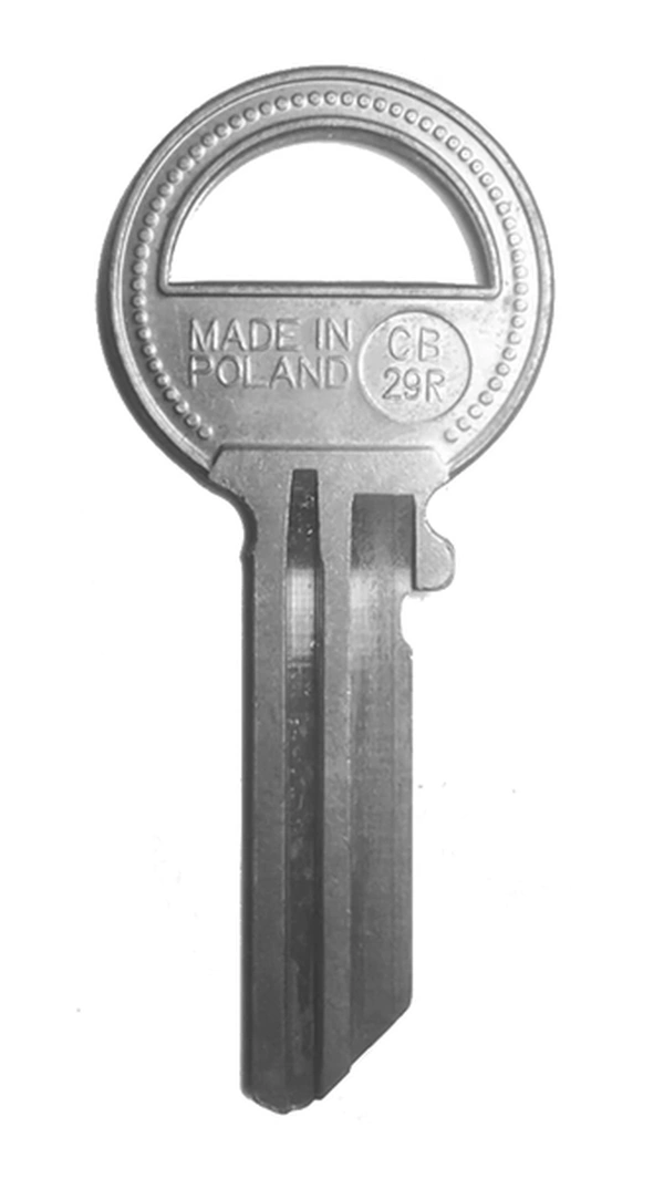 Zdjęcie produktu Klucz mieszkaniowy CB 29R z kategorii Klucze mieszkaniowe typ Nacinance wielorowkowe