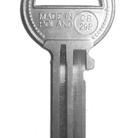 Zdjęcie produktu Klucz mieszkaniowy CB 29R z kategorii Klucze mieszkaniowe typ Nacinance wielorowkowe