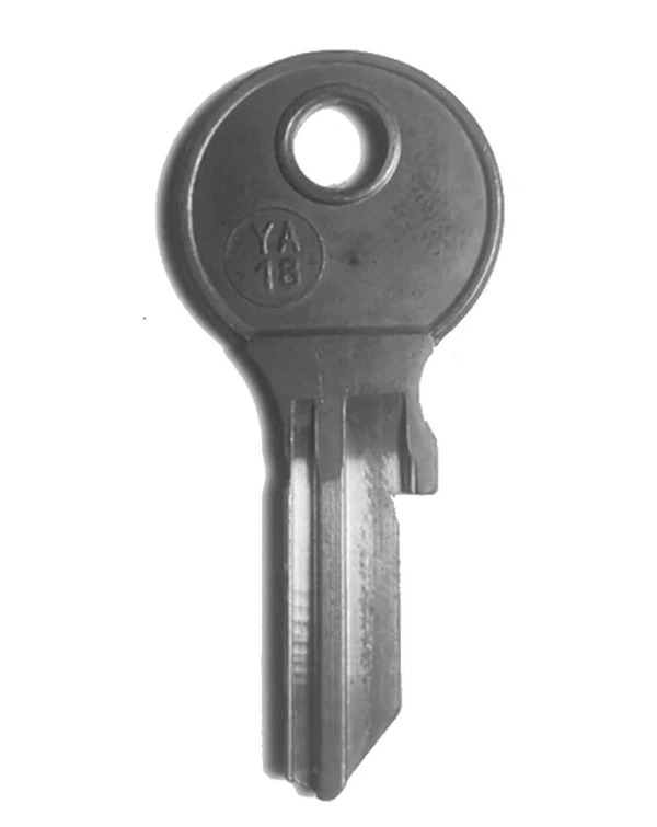 Zdjęcie produktu Klucz mieszkaniowy YA 18 z kategorii Klucze mieszkaniowe typ Nacinane małe