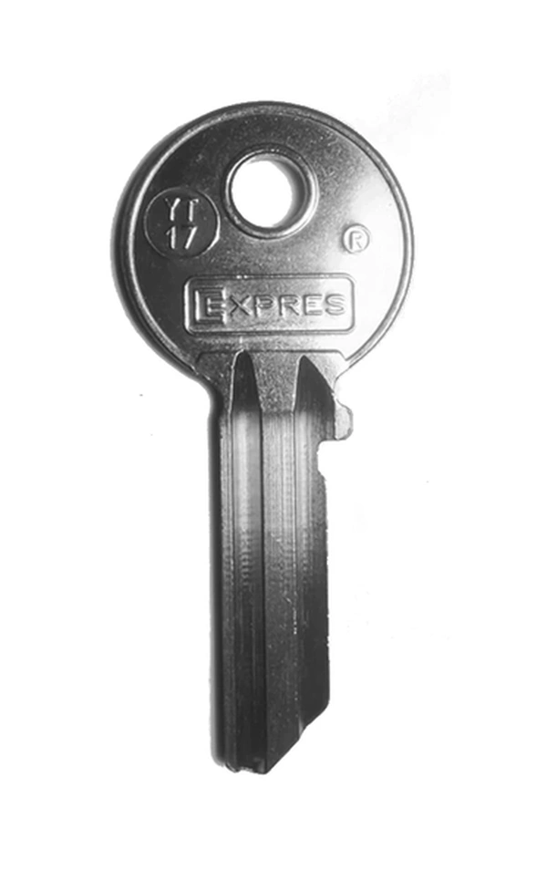 Zdjęcie produktu Klucz mieszkaniowy YT 17 z kategorii Klucze mieszkaniowe typ Nacinane