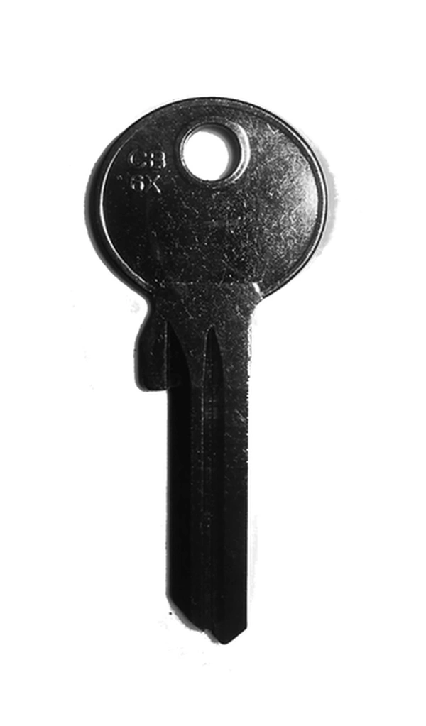 Zdjęcie produktu Klucz mieszkaniowy CB 6X z kategorii Klucze mieszkaniowe typ Nacinane