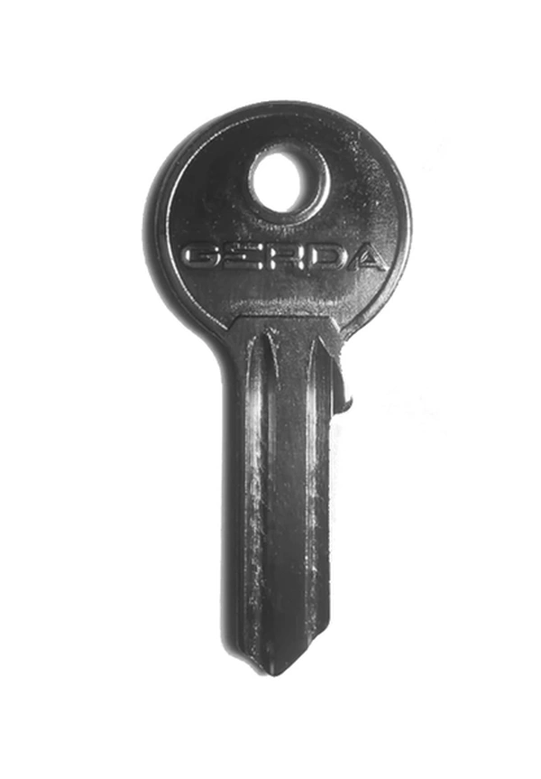 Zdjęcie produktu Klucz mieszkaniowy Gerda dł-0 z kategorii Klucze mieszkaniowe typ Nacinane małe