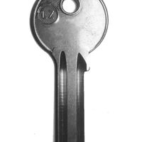 Zdjęcie produktu Klucz mieszkaniowy L2 z kategorii Klucze mieszkaniowe typ Nacinane