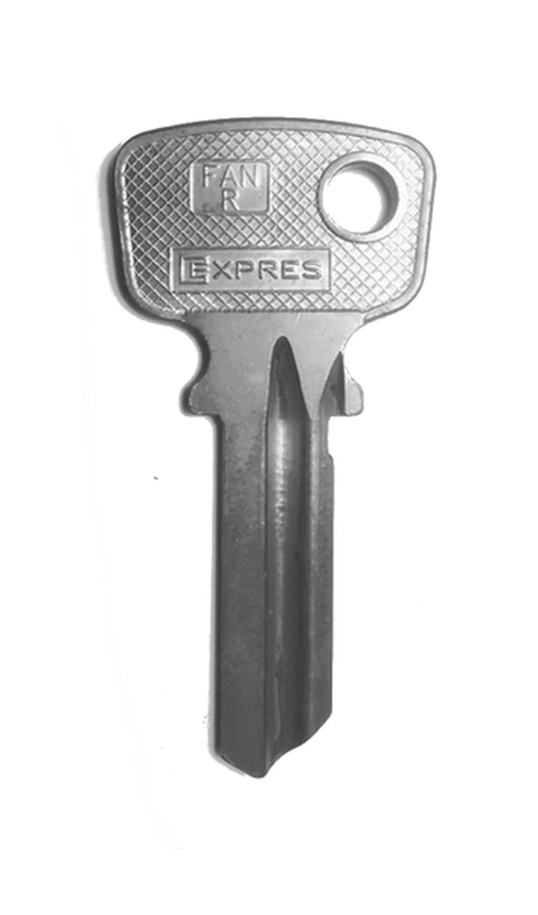 Zdjęcie produktu Klucz mieszkaniowy FAN R z kategorii Klucze mieszkaniowe typ Nacinane