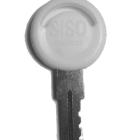 Zdjęcie produktu Klucz do skrzynki Siso Biały z kategorii Klucze mieszkaniowe typ Skrzynka/Szafka