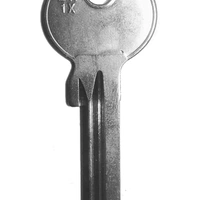 Zdjęcie produktu Klucz mieszkaniowy BK 1X z kategorii Klucze mieszkaniowe typ Nacinane