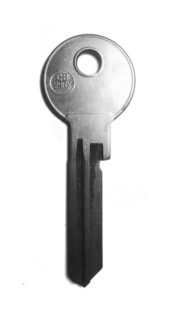Zdjęcie produktu Klucz mieszkaniowy CB29RX z kategorii Klucze mieszkaniowe typ Nacinance wielorowkowe